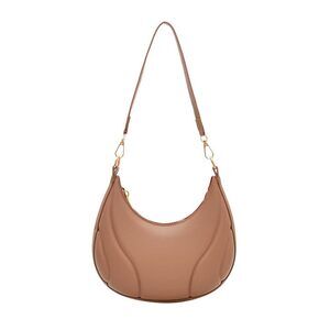6854 Crescent Shoulder Bag Small Clutch Purses Handbags Khaki